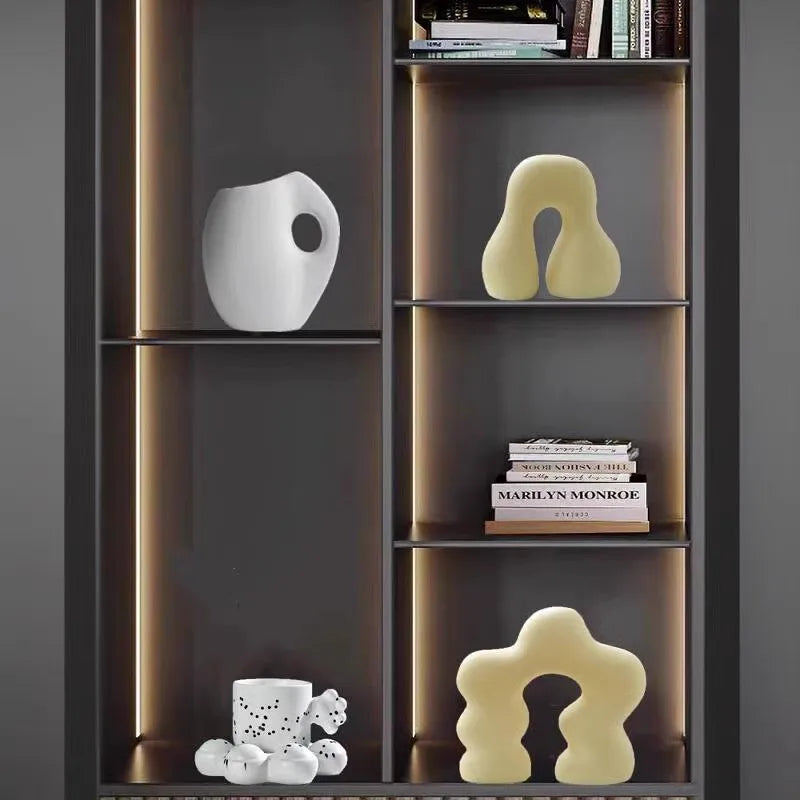 Classical Ceramic Ornaments Home Decor White/Black