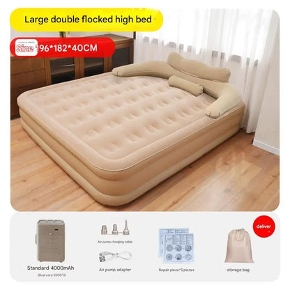 Inflatable Mattress For Home Outdoor Sleeping Bed
