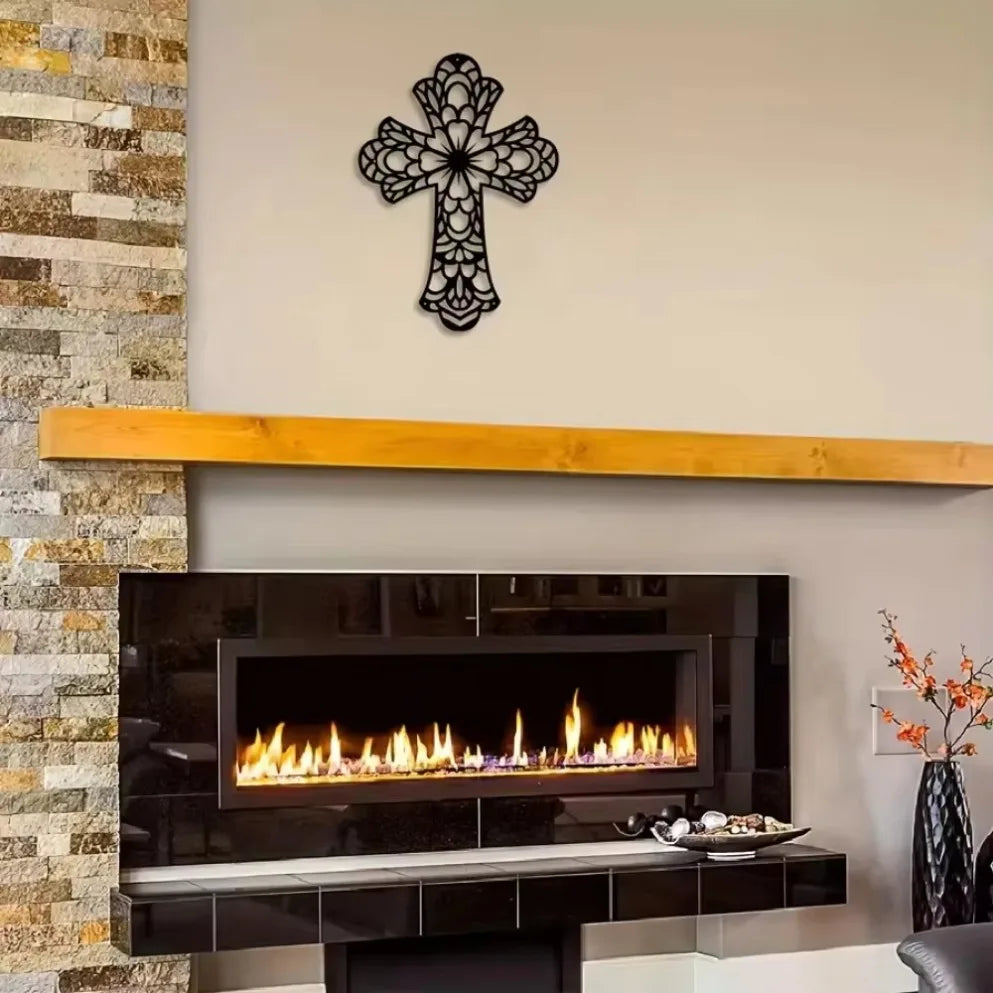 Creative Decorative Metal Wall Hanging Cross