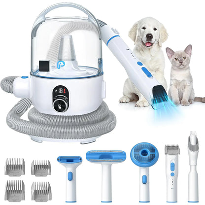 Professional Pet Grooming Kit with Vacuum Suction