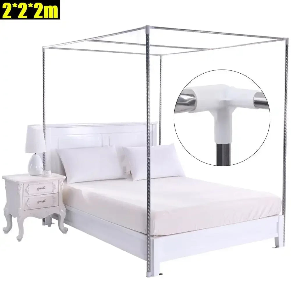 Stainless Steel Bedding Canopy Frame, Bedroom Furniture