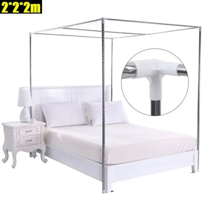 Stainless Steel Bedding Canopy Frame, Bedroom Furniture