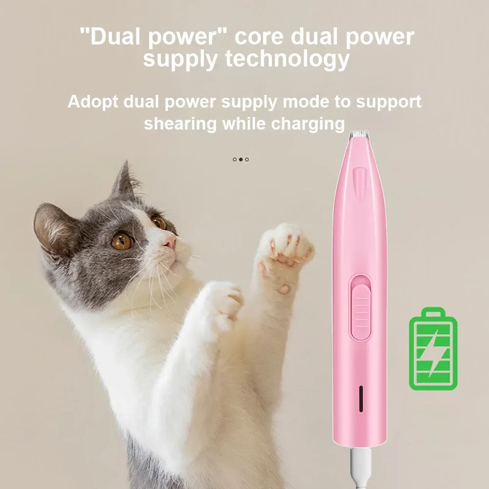 Electric Professional Pet Foot Hair Trimmer