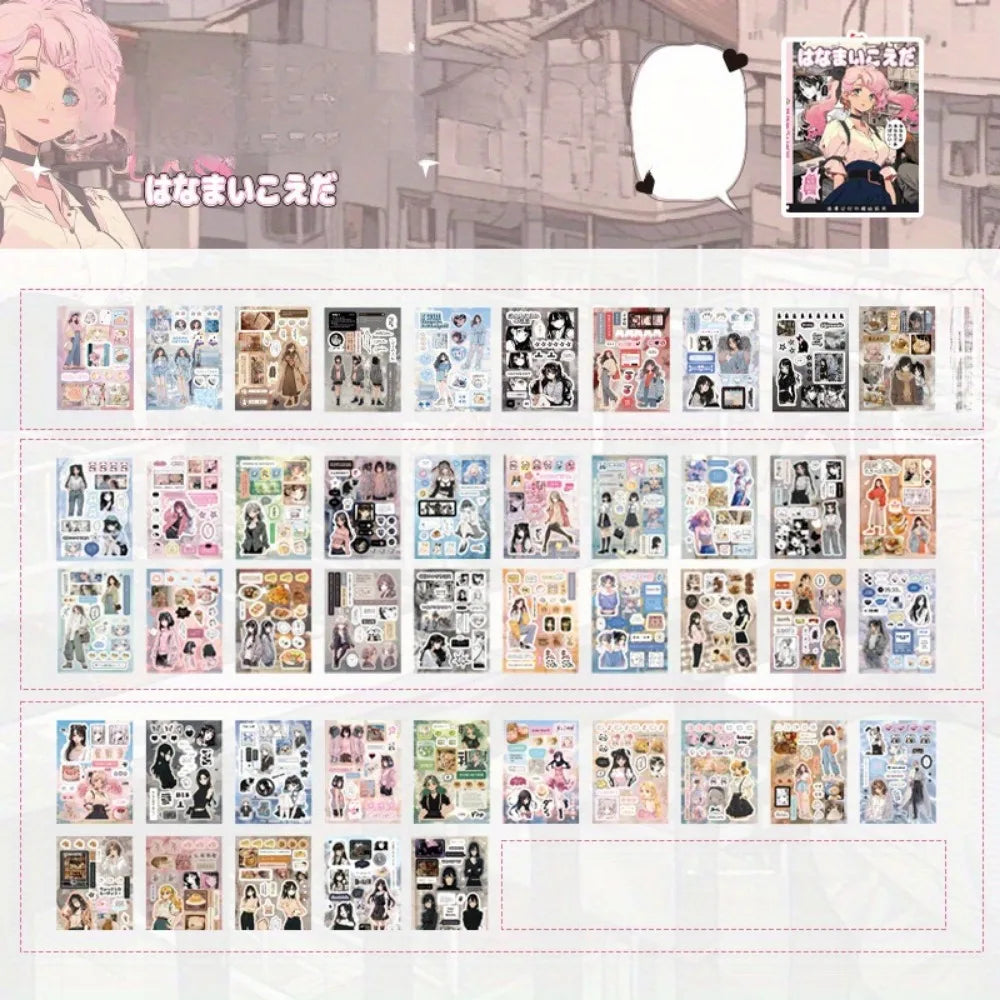 DIY planner scrapbook, creative and exquisite sticker books