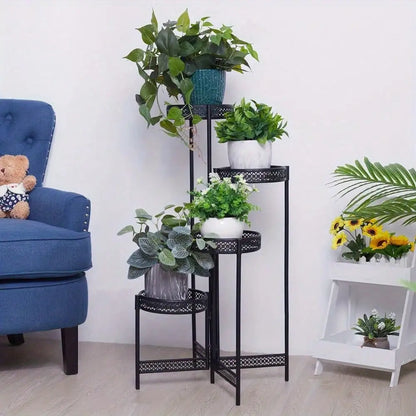 Plant Stand Garden Planter Metal Flower Pot