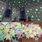 Glow In The Dark Star Sticker Decorations