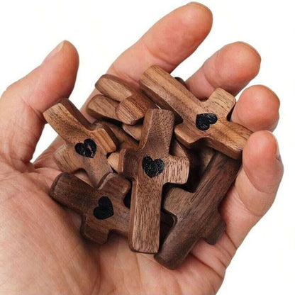 Multi-functional Wooden Cross, Anxiety Relief