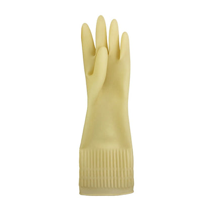 1 Pair S/M/L Flexible Long Rubber Clean Gloves