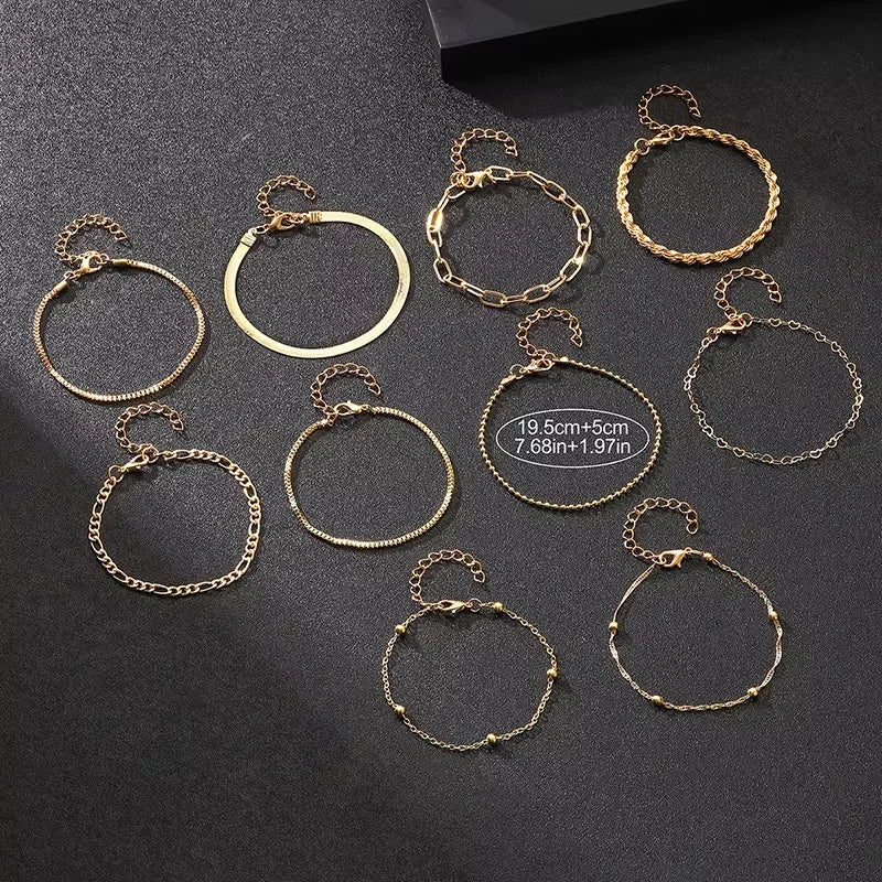 Various Fashion Chain Bracelet Creative Styles