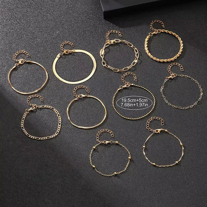 Various Fashion Chain Bracelet Creative Styles