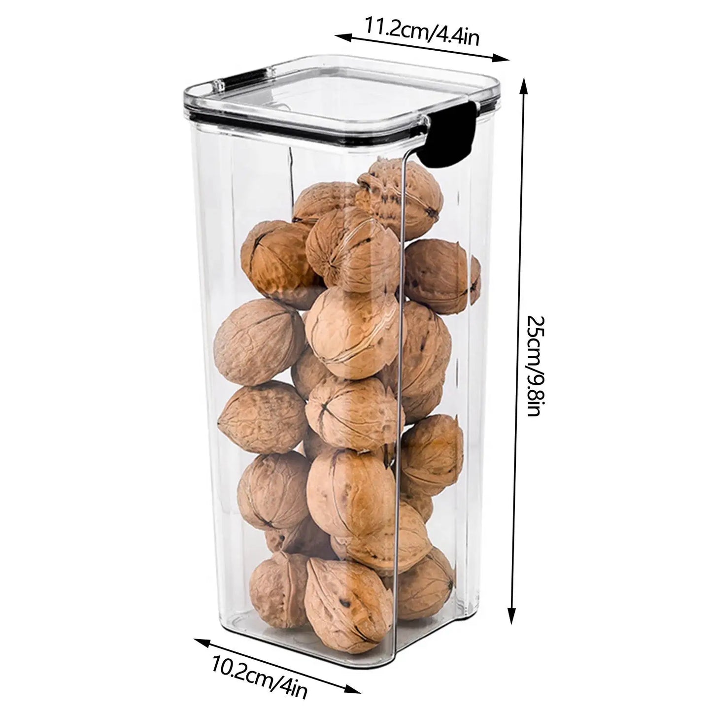 Cereal Airtight Food Storage Container Transparent