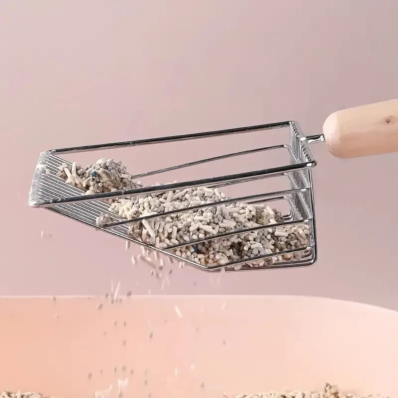 Durable Metal Cat Litter Shovel Set Efficient