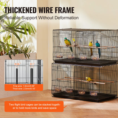 30" Flight Bird Cage - Stackable & Divided - Small