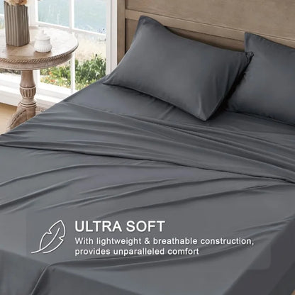 Ultra Soft Sheets Cooling and Breathable Comfort
