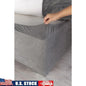 Faux Suede Box Spring Cover Luxury Wrap-Around