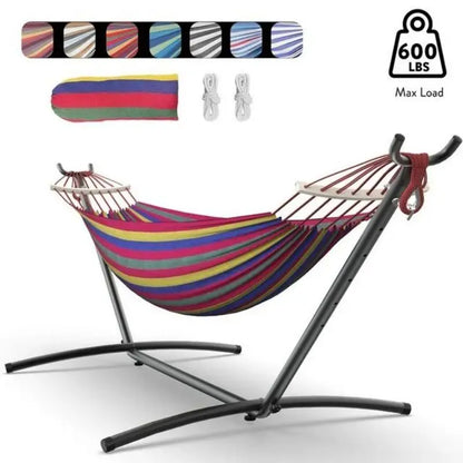 Stylish Hammock with Adjustable Stand- Hammock