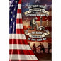 1 Patriotic Veteran Tribute Garden Flag Decor
