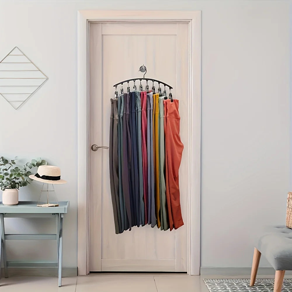 Hanging multi clip home drying rack