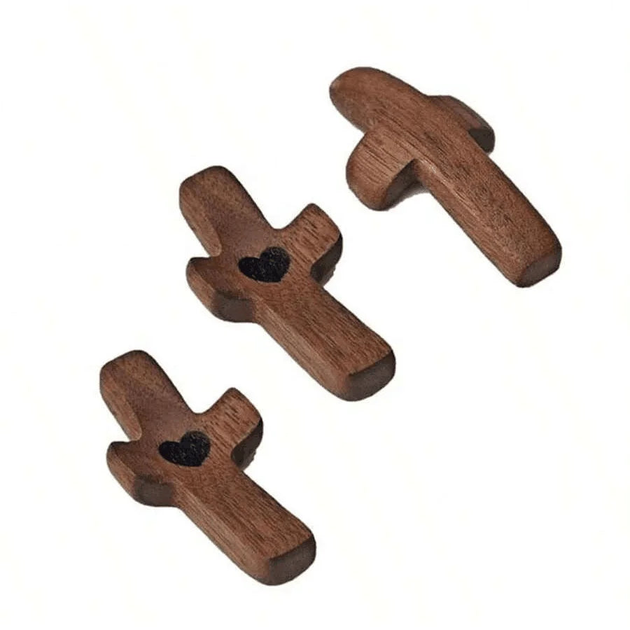 Multi-functional Wooden Cross, Anxiety Relief