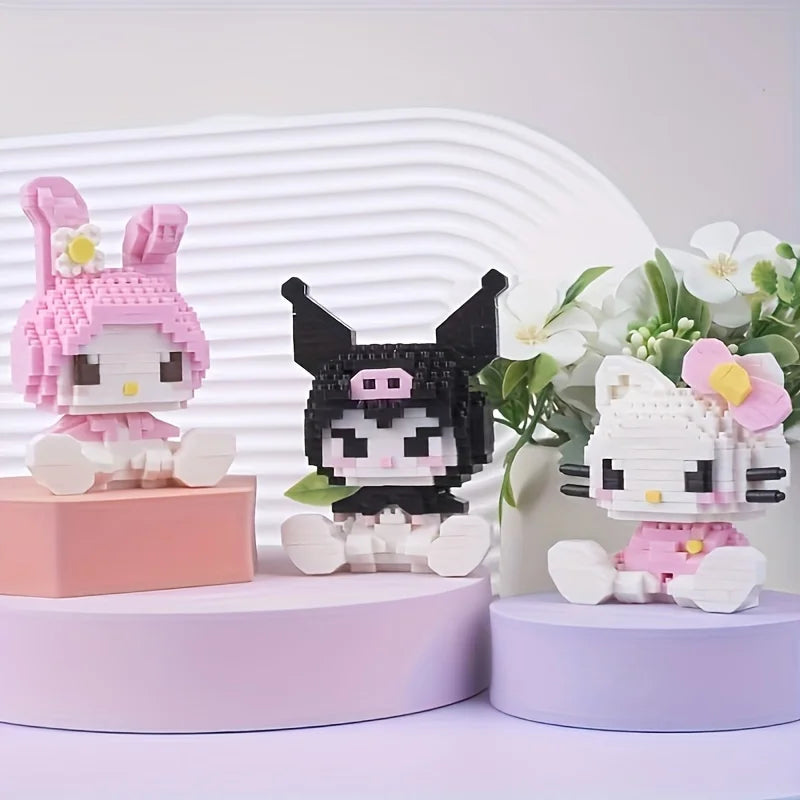 Building Blocks Kawaii Melody Cartoon Building Blocks