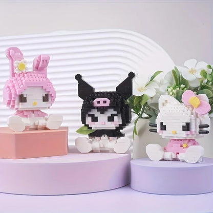 Building Blocks Kawaii Melody Cartoon Building Blocks