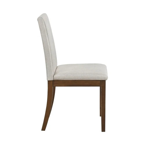 Color blocked design dining chair, wooden frame