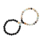 Natural Stone Lover's Bracelet Magnet Clasp