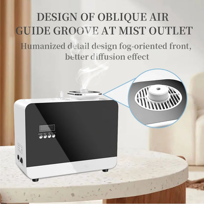 Aroma Diffuser Connected to HVAC Essential Oil Bottle