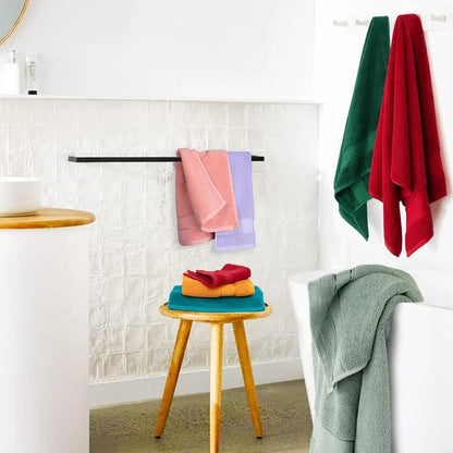 Luxury Soft Absorbent 6 Piece Turkish Cotton Towel Set