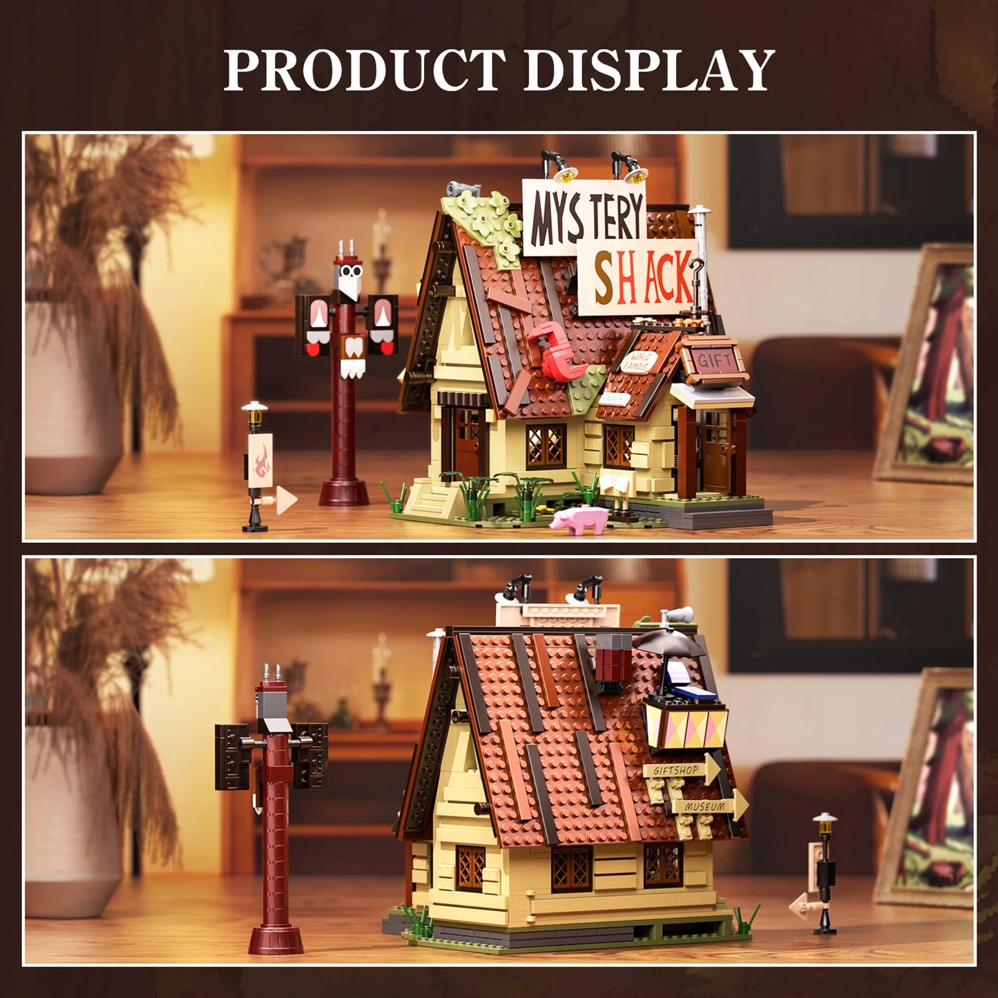 Mystery Shack Building Block Set Architecture Collection