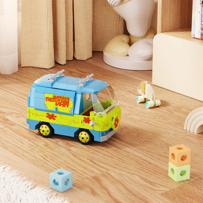 Scooby Doo Mystery Machine Panel Van Building Blocks