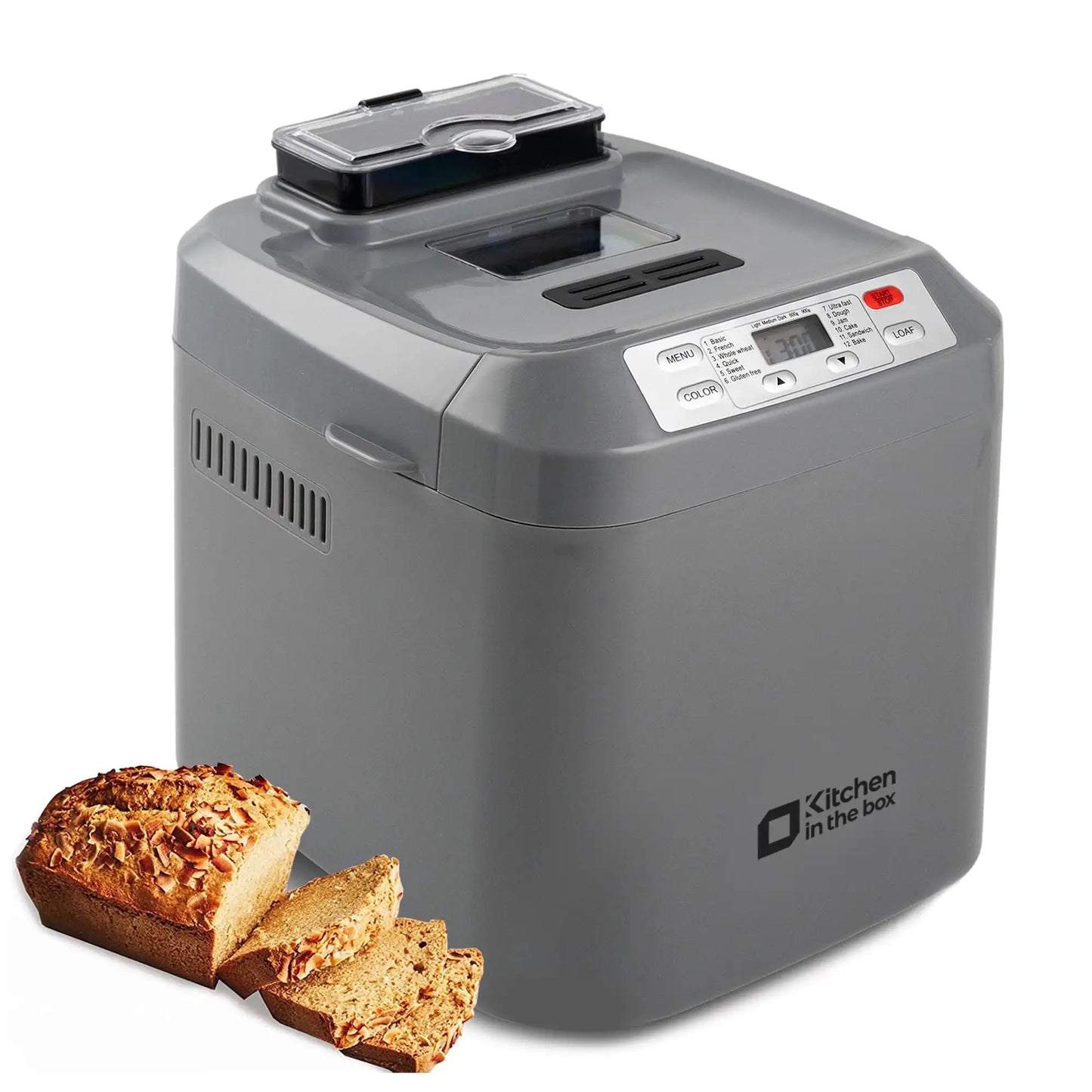 12 Presets Bread Maker Fruit Nut Dispenser