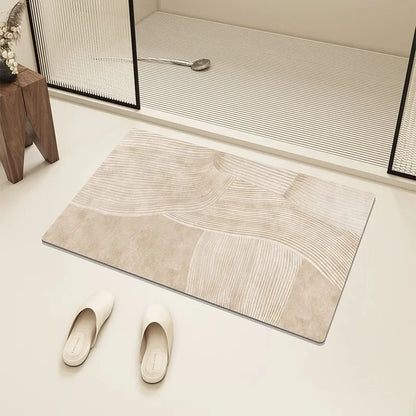 Bathroom Carpet Non-slip Strong Absorbent Floor Mat