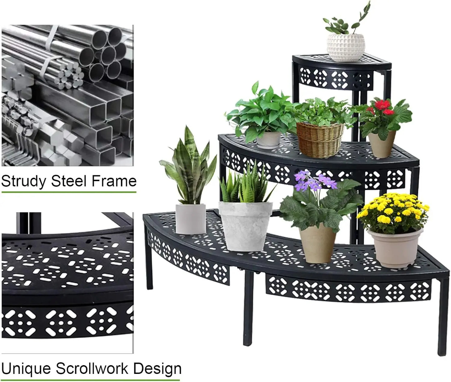 3 Tier Plant Stand Flower Pot Rack