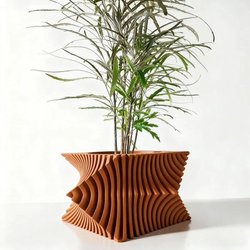 3D Printed Plant Pot Home Use Biodegradable