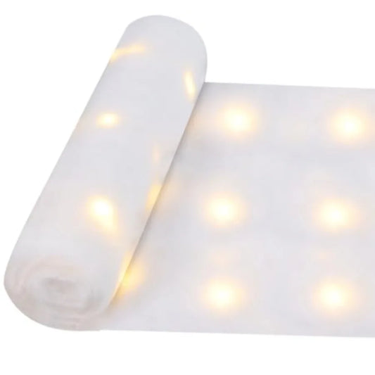 2 Roll Fluffy Thick Fake Snow Blanket