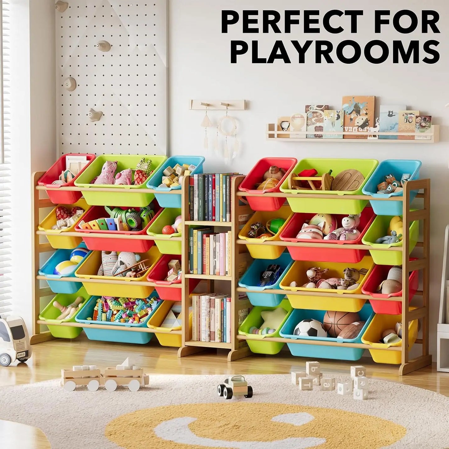 Large Toy Storage Organizer for Toys, Bookshelf