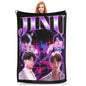 Demon Hunters Fleece Throw Blanket Autumn/Winter