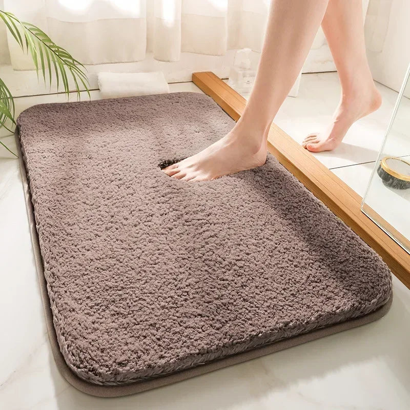 Bathroom Carpet Soft Fluffy Plush Thick Rug