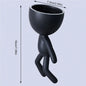 Nordic Humanoid Ceramic Hanging Vase Flower Pot