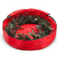 Christmas Wreath Storage Bag Thickened Handle, Zipper