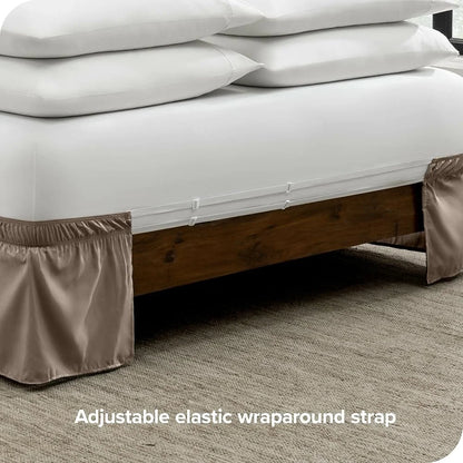 King Size Wrap Around Adjustable Bed Skirt