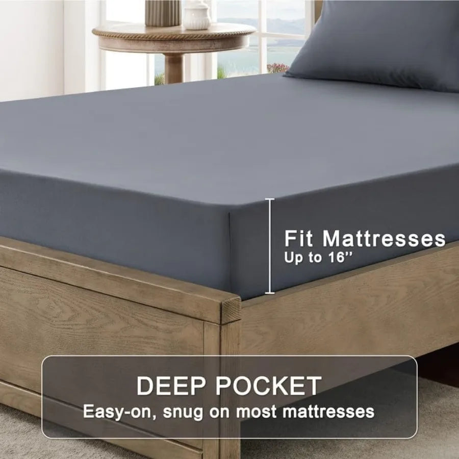 Ultra Soft Sheets Cooling and Breathable Comfort