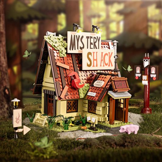Mystery Shack Building Block Set Architecture Collection