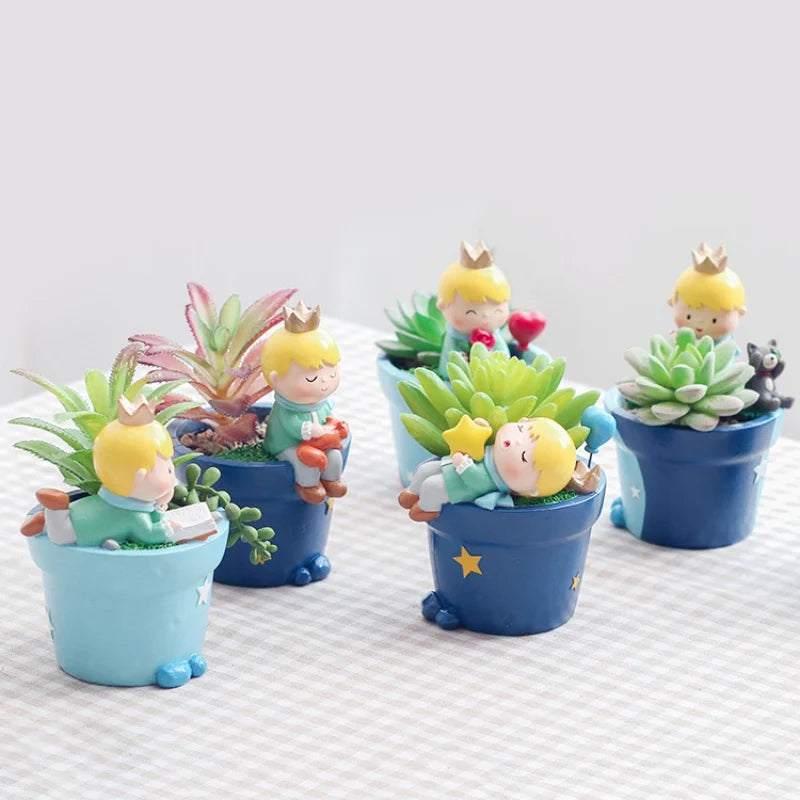 Cute Succulent Pots Small Resin Flower Planter