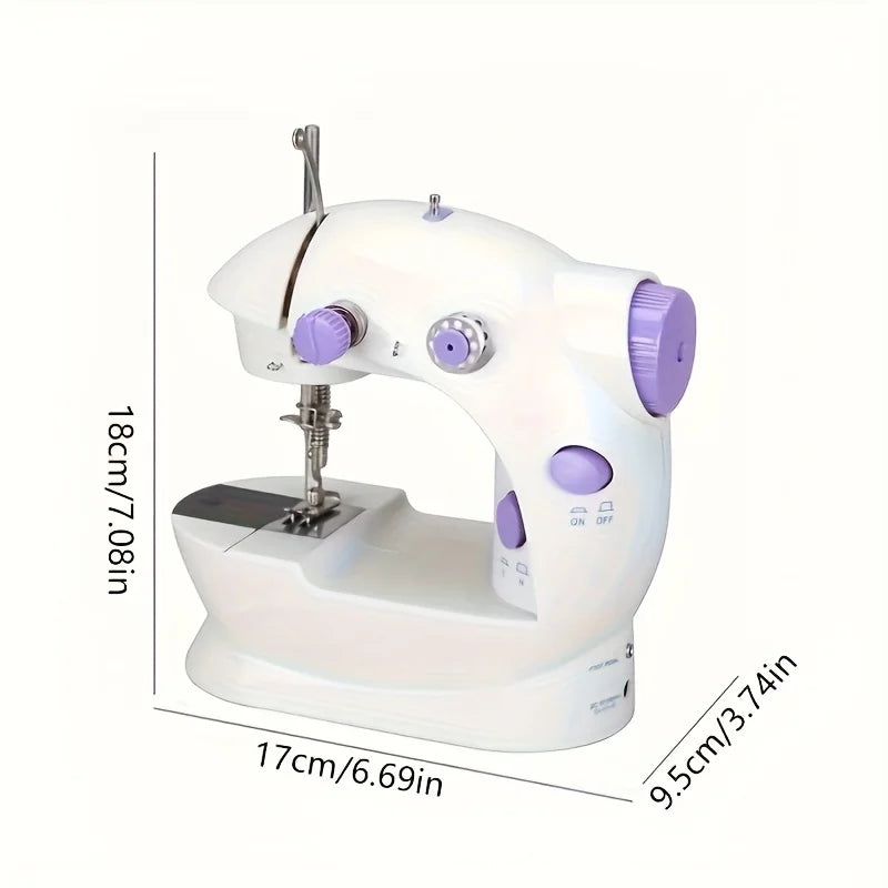 Sewing Machine, Double Speed, Foot Pedal, Small