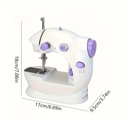 Sewing Machine, Double Speed, Foot Pedal, Small