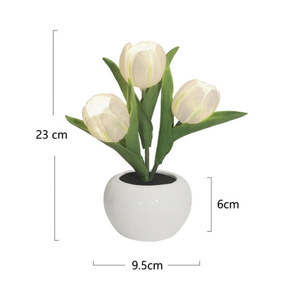 Led Simulation Tulip Night Light Fake Flower