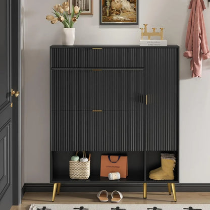 Shoe Storage/Organizer Cabinet 2 Flip Drawers