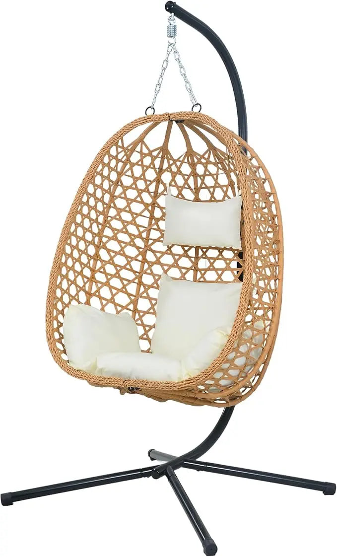 Hanging Egg Chair with Cushions Comfortable Chair